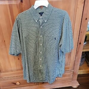 Ralph Lauren Green Plaid Men's Shirt